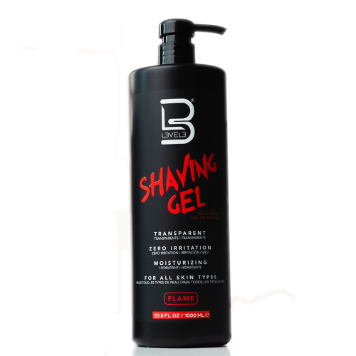 L3VEL3 FLAME SHAVE GEL 1000ML