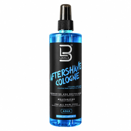 L3VEL3 AQUA AFTERSHAVE/COLOGNE 400ML