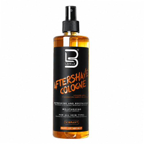L3VEL3 VIBRANT AFTERSHAVE/COLOGNE 400ML