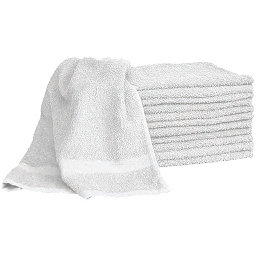 Elite White Salon Towels 16"x27" 12pk