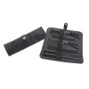 #730-CLP1 OLIVIA GARDEN CARBONLITE COMB 6PC POUCH