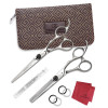 OLIVIA GARDEN SILKCUT XL BARBER SHEAR INTRO CASE #SK-CO2XL