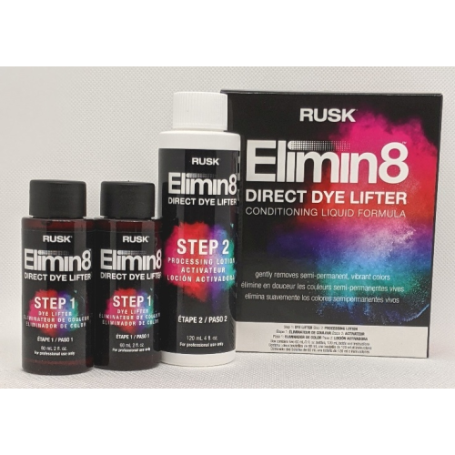 RUSK ELIMIN8 DIRECT DYE LIFTER KIT  4 OZ