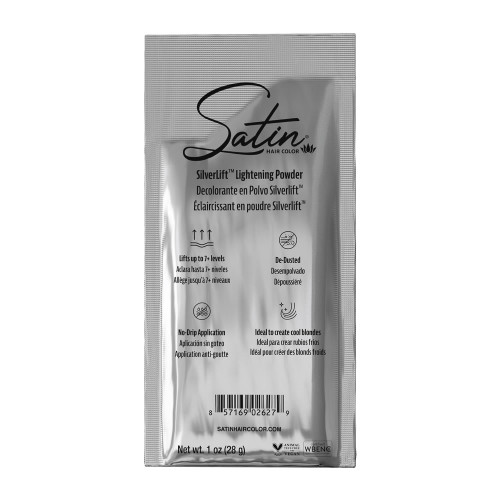 SATIN SLIVERLIFT LIGHTENING POWDER 1OZ - 12PK