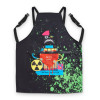 #SC338B Stylecraft Radioactive Apron - Black
