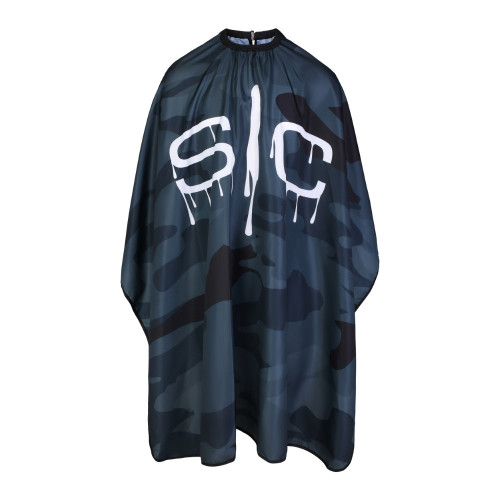 #SC324B Stylecraft Camo Cape - Black
