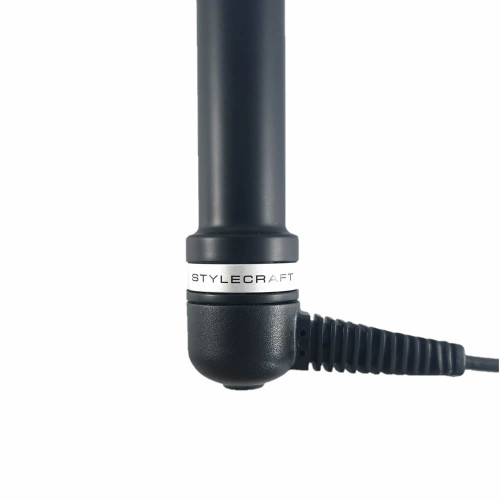 #SCSC100B Stylecraft Black Gold Ceramic Pro Curling Iron 1"