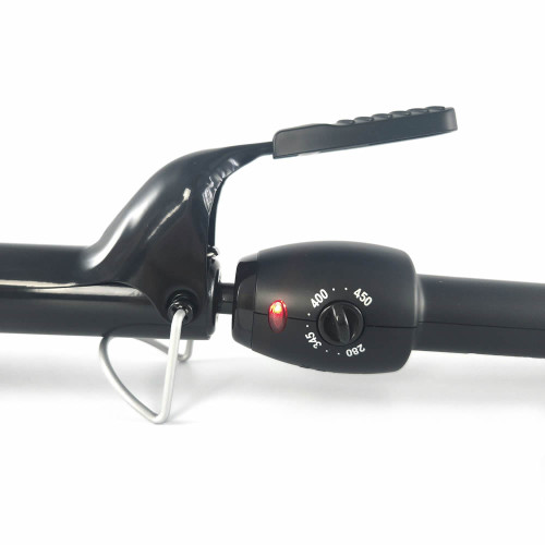 #SCSC100B Stylecraft Black Gold Ceramic Pro Curling Iron 1"