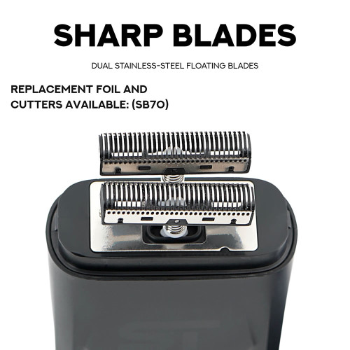 #STK720/BK Supreme Darkstar Vector Motor Shaver