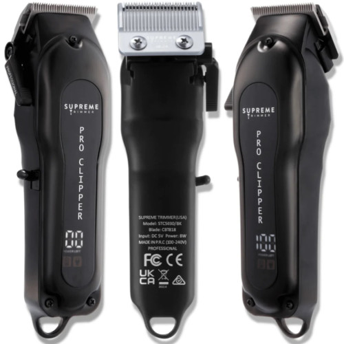#STC5030/BK Supreme Pro Clipper - Black