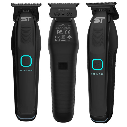 #ST777/BLK Supreme Recharge Trimmer - Black