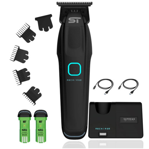 #ST777/BLK Supreme Recharge Trimmer - Black
