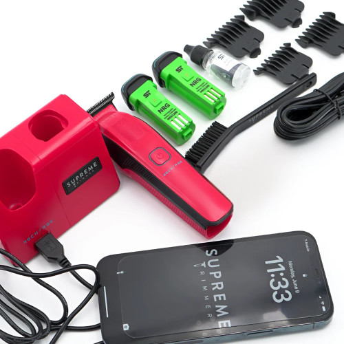 #ST777/RED Supreme Recharge Trimmer - Red