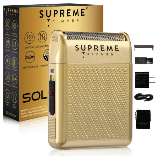 #STF101G Supreme Solo Shaver - Gold