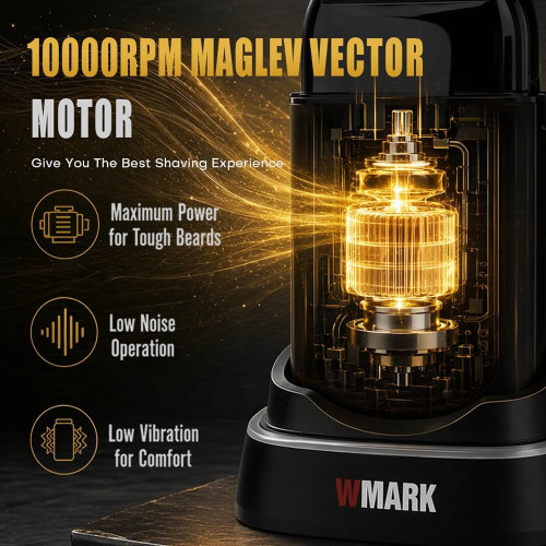 WMARK NG-XS1 Vector Motor Shaver (Black)