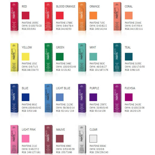 WELLA COLOR CHARM PAINTS