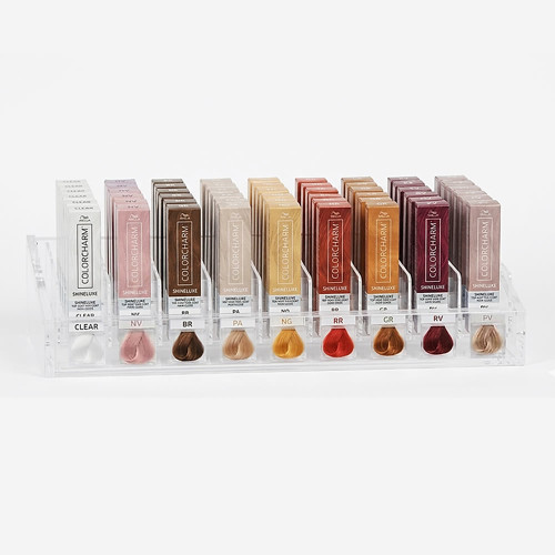 Wella Color Charm ShineLuxe Top Coat Hair Gloss Intro Display
