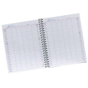 #12406 APPOINTMENT BOOK (6 MONTH / 6 COLUMN)