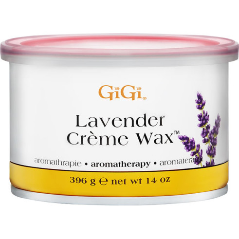 #0870 GIGI LAVENDER CREME WAX 14 OZ
